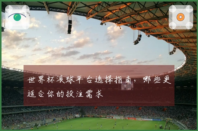 世界杯滚球平台选择指南，哪些更适合你的投注需求